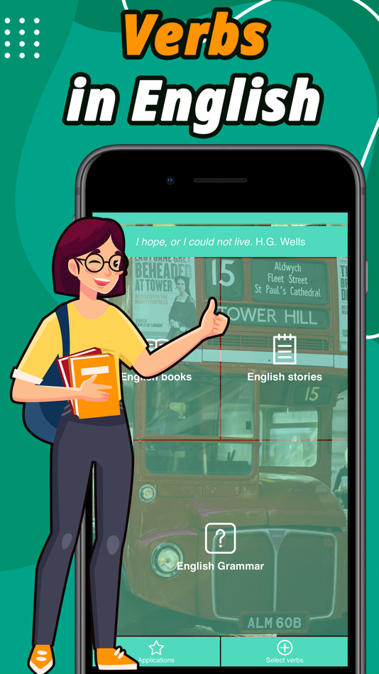 Verbs in English: Learn app - 100.8.1 - (iOS)