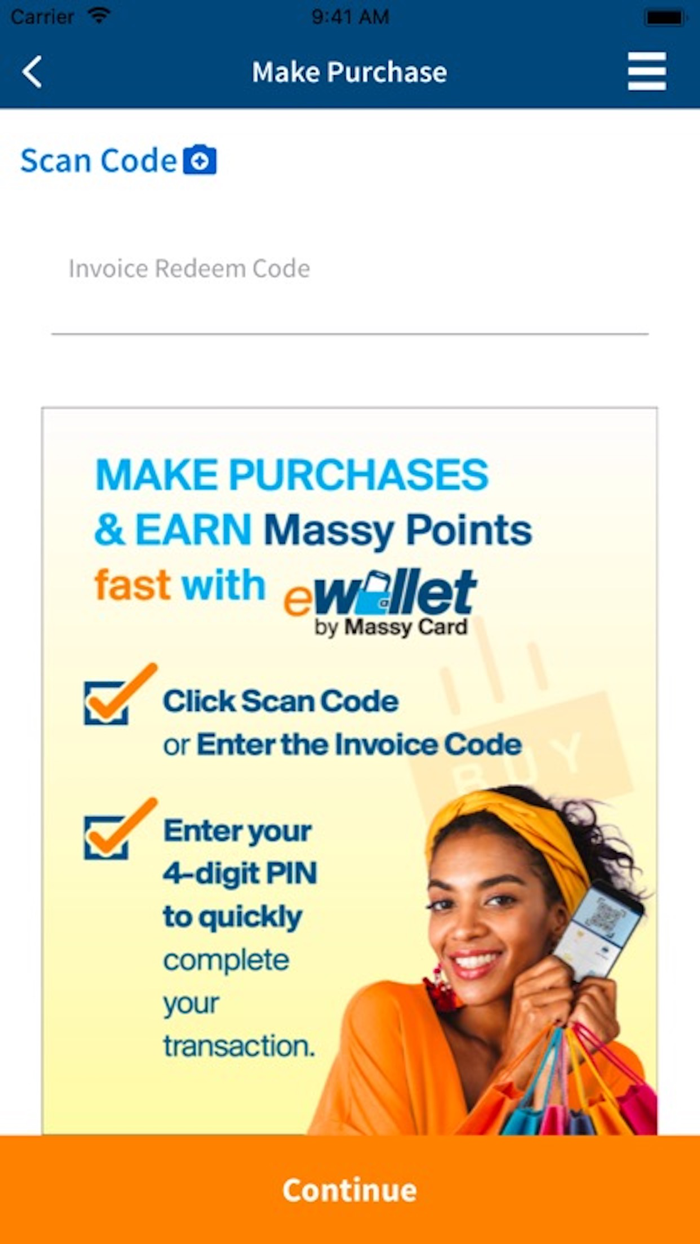 eWallet by Massy Card