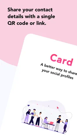 Game screenshot Card - Share Social Profiles mod apk