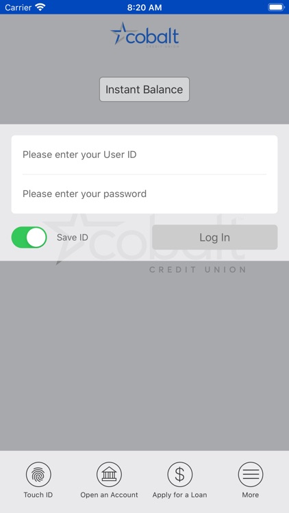 Cobalt Mobile Banking