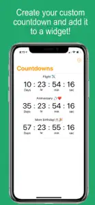 Countdown maker screenshot #1 for iPhone