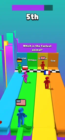 Game screenshot ABC Run - Trivia Racing Fun hack