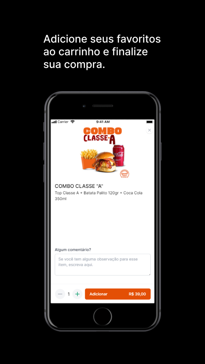 Hamburgueria Classe A