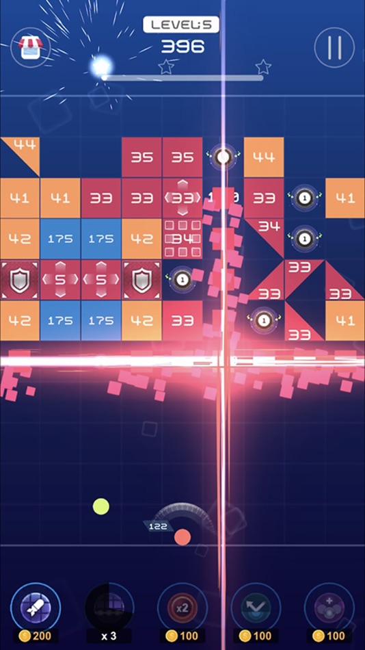 #4. Bricks Breaker Origin (iOS) Podle: JULYIS CO.,LTD.