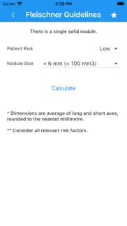 respiratory calculators iphone screenshot 3