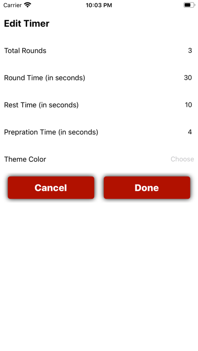 Screenshot #3 pour Champion Boxing Academy Timer