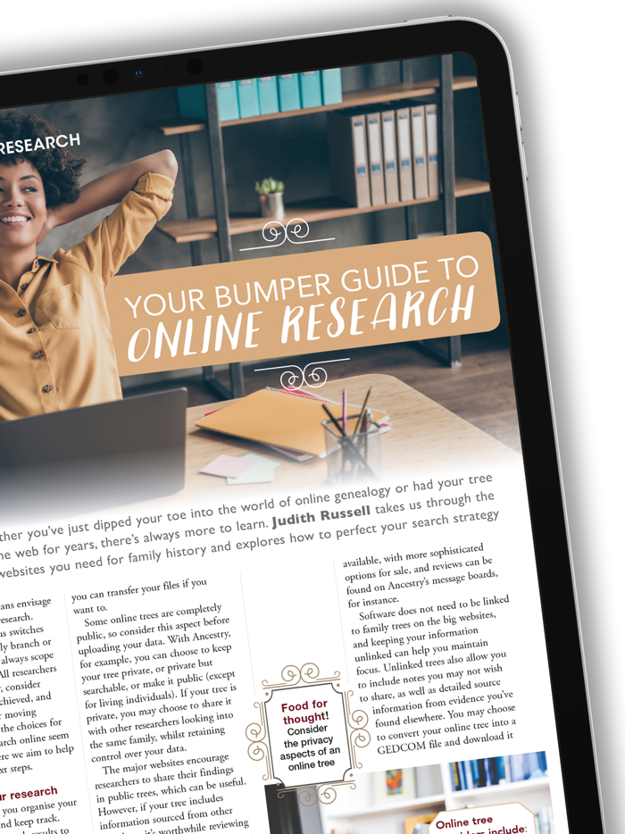 Family Tree Magazine.