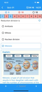 Biology Quiz (new) screenshot #4 for iPhone