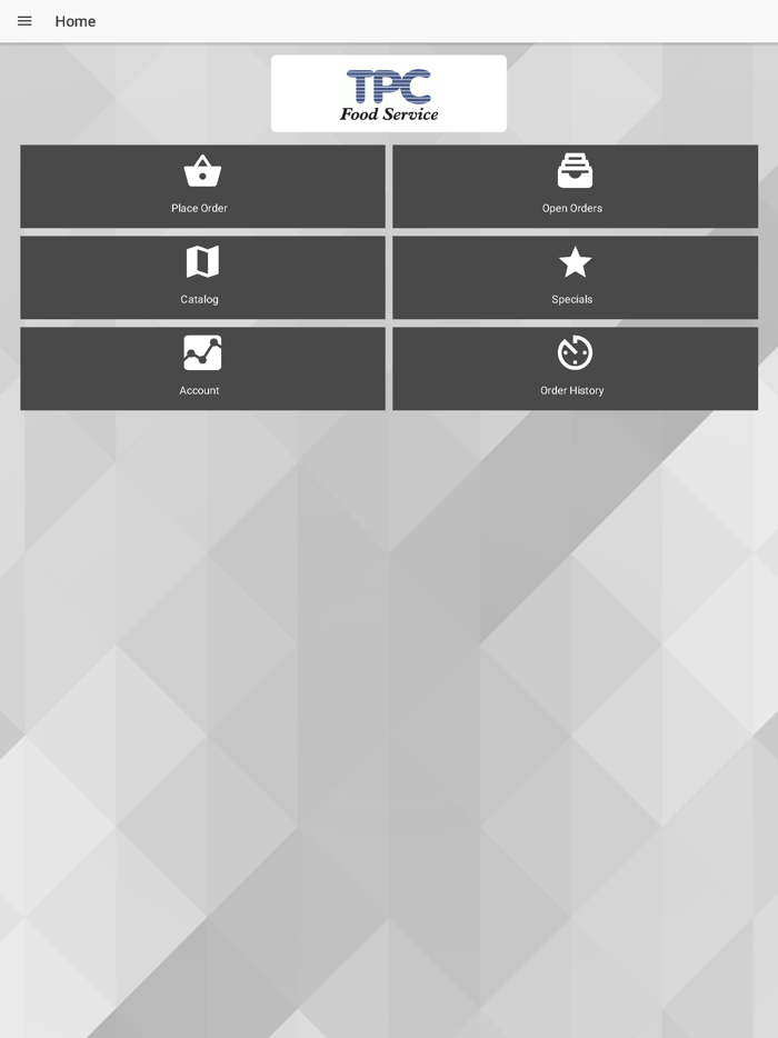 TPC Food Service Online