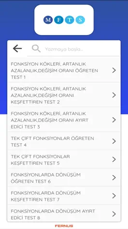 Game screenshot MFTS Video Çözüm apk