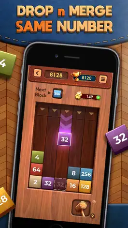 Game screenshot Drop and Merge : Number Puzzle mod apk
