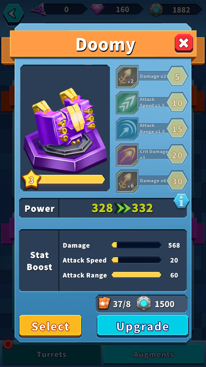 Turret Merge Defense