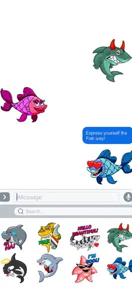 Game screenshot Seamoji - Fish Emojis hack