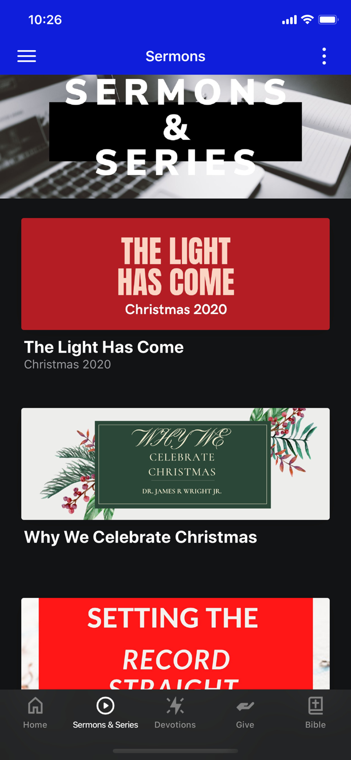 GRACE LIFE CHURCH APP