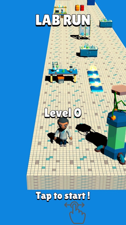 #1. LabRun: 3D Endles Runner (iOS) Podle: kerem yokuva