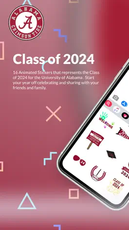 Game screenshot Alabama Class of 2024 Stickers mod apk