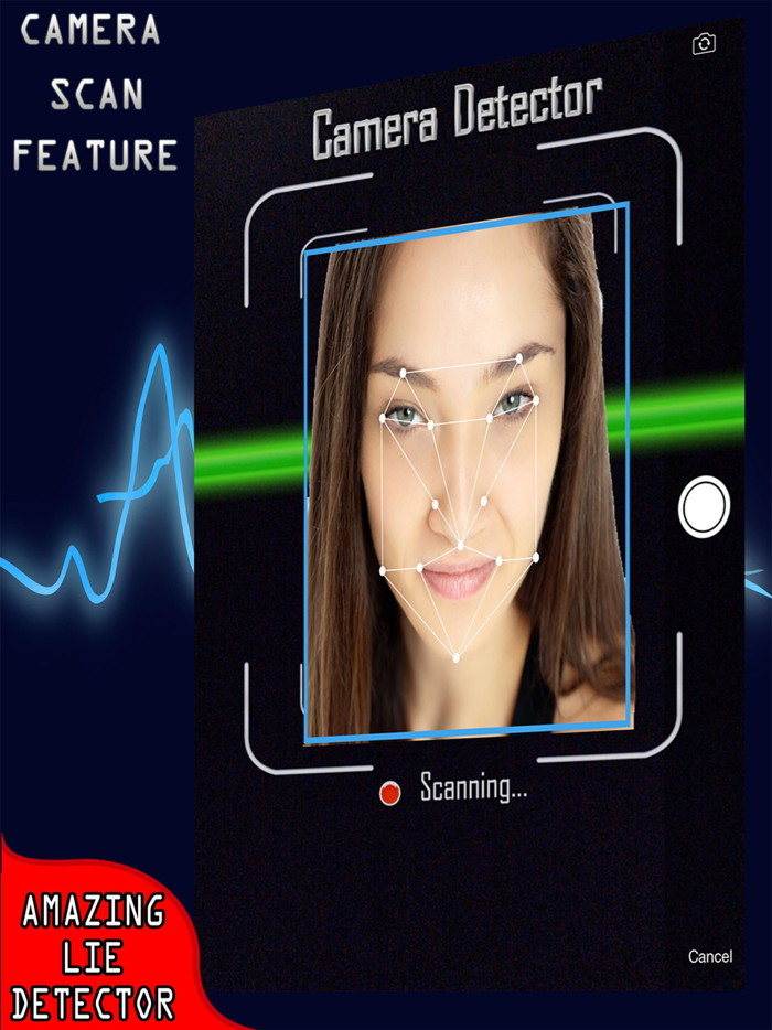 Lie Detector - Truth Test Scan