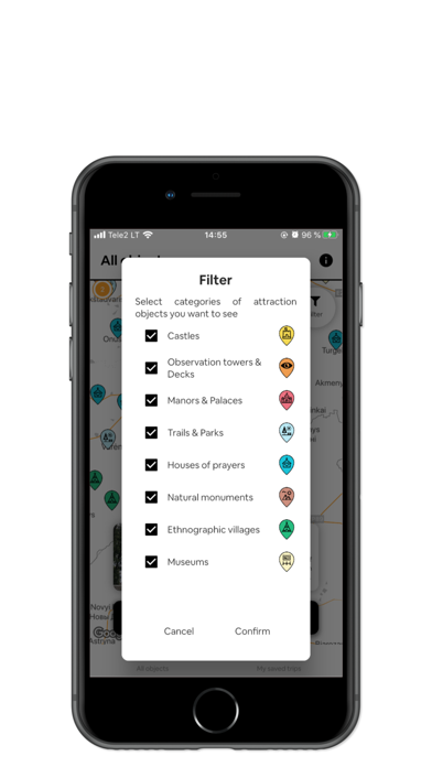 Screenshot #2 pour Baltic Trip Planner