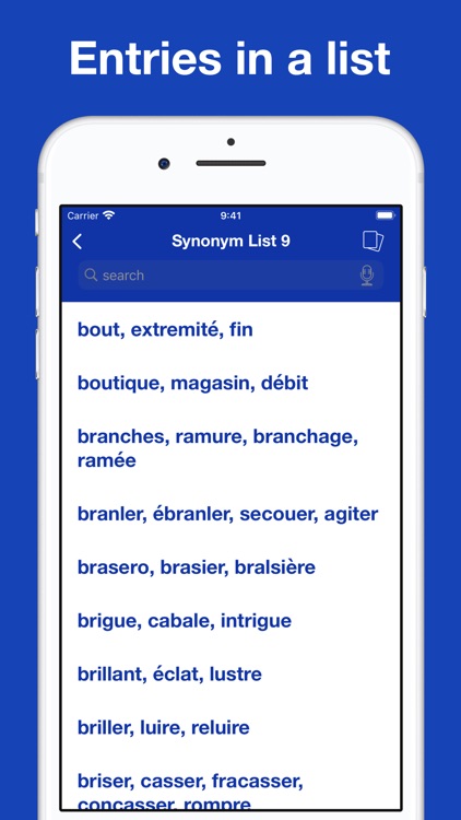 Mastering French Synonyms screenshot-6