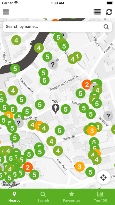 My Food Hygiene Ratings Screenshot