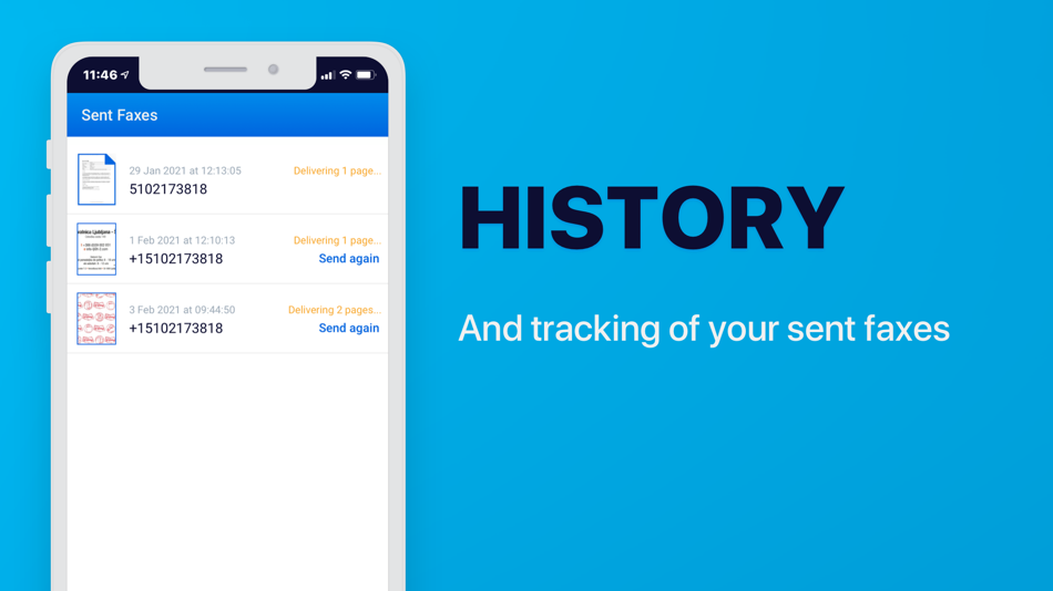 #4. Send Fax from iPhone - Fax App (iOS) بواسطة: TOP APP d.o.o.