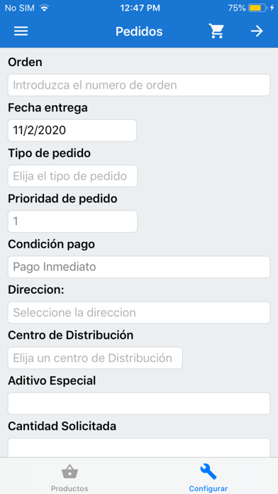 Movil Business Screenshot