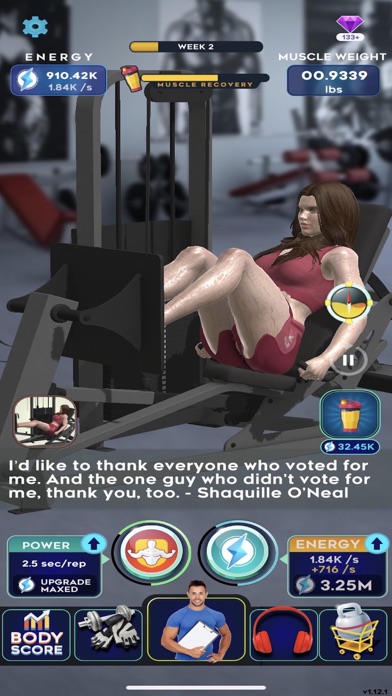 Idle Workout ! Screenshot