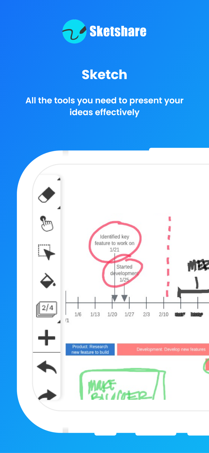 Sketshare online whiteboard