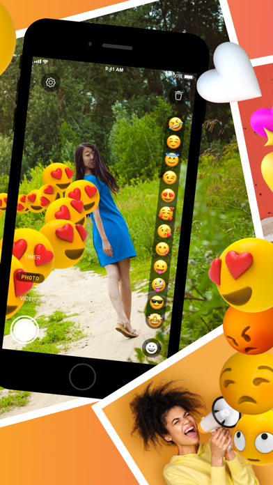 Emoji Cam 3D: Cute AR Filters Screenshot