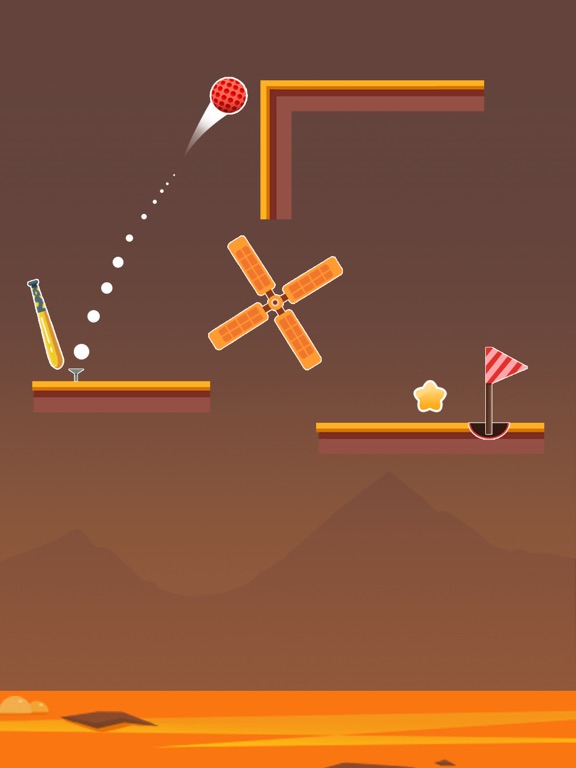Shots Golf: Tap Ball Hit Stars iPad screenshot 3 - Games app