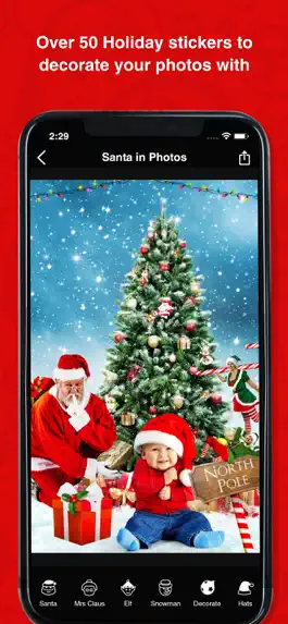 Game screenshot Santa In Photos, Video Maker hack
