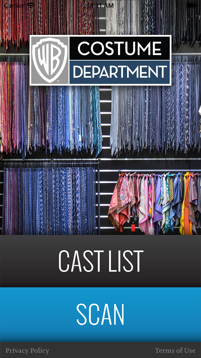 WB Costume Department