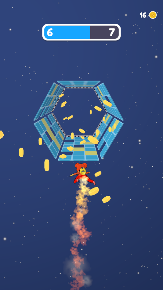 #3. Space Run 3D (iOS) 由: Nomadic Bear Games