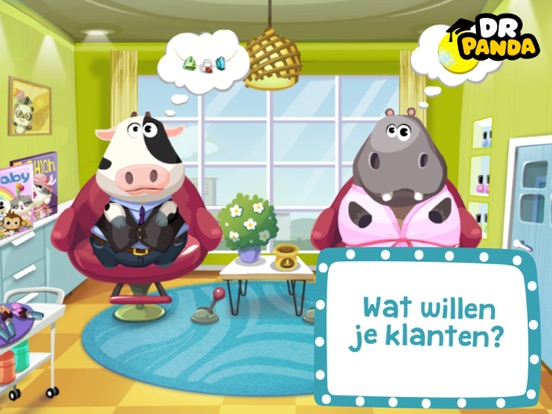Dr. Panda Schoonheidssalon iPad app afbeelding 3