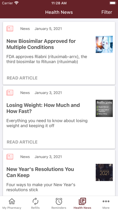Pharmax Pharmacy Screenshot