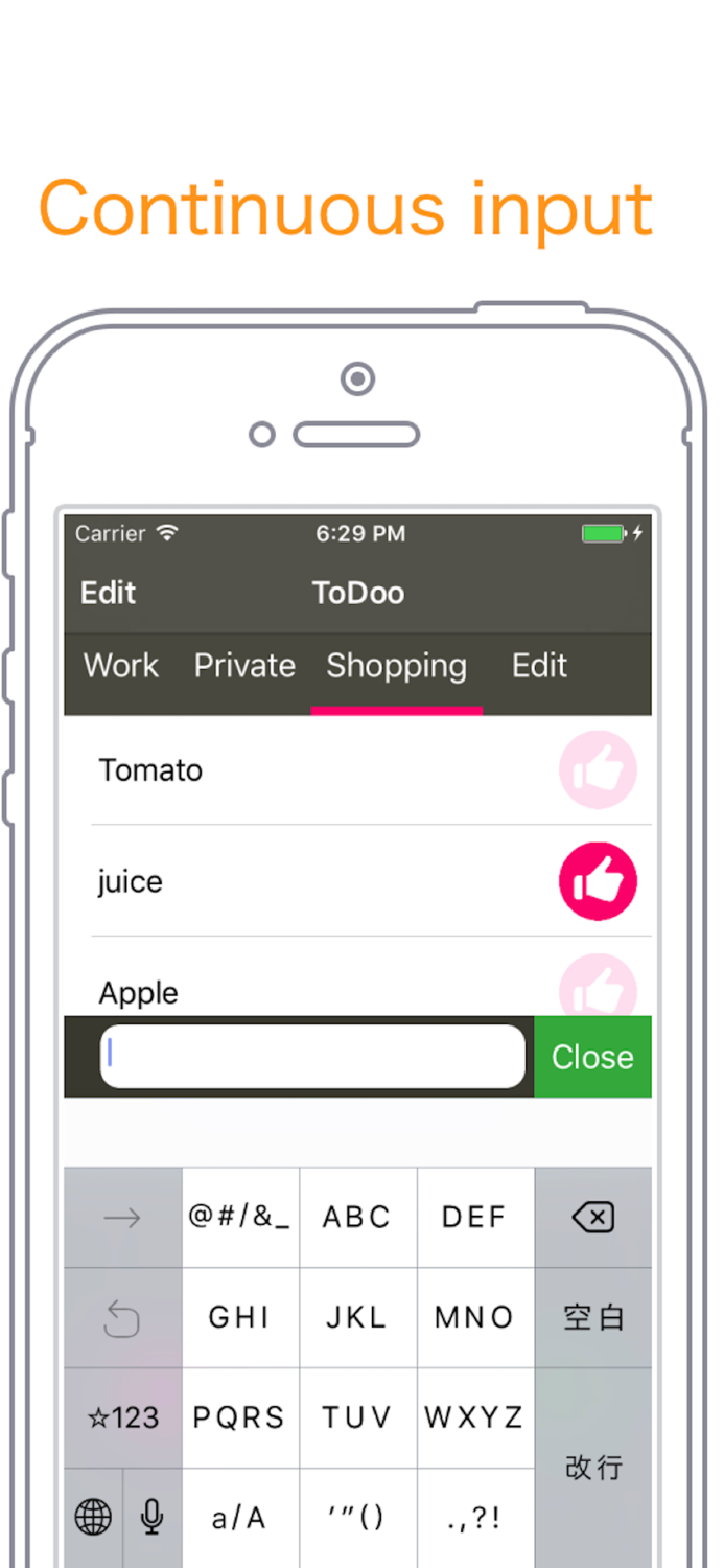 List by genre doing list ToDoo