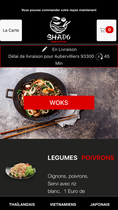 Shado Food Screenshot