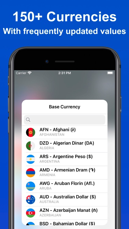 Currency Converter - Worldwide