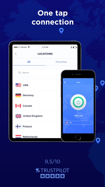 VPN Service by VeePN screenshot-3