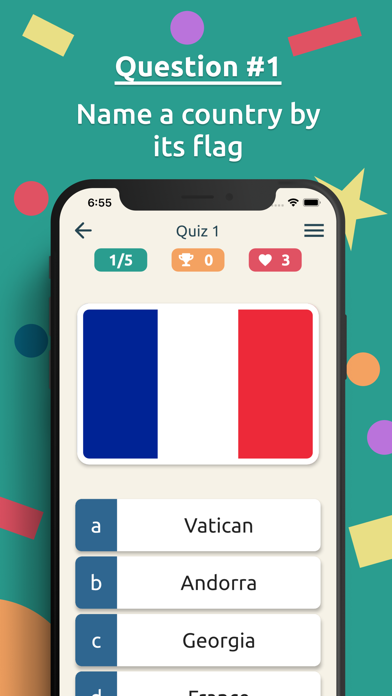 Europe Quiz: Flags & Capitals Screenshot 2 - AppWisp.com Europe Quiz: Flags & Capitals Screenshot 2 - AppWisp.com