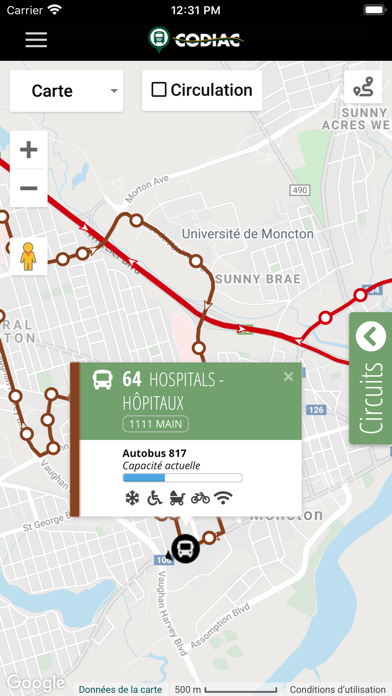 Screenshot #3 pour Codiac Transpo
