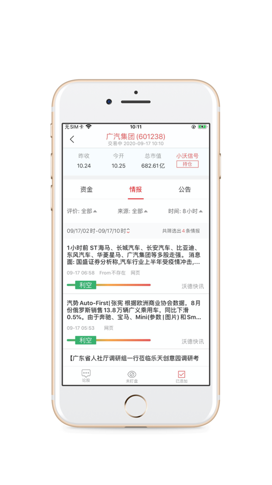 #2. 股市气象站 - 股票行情智能分析 (iOS) Podle: 沃民高新科技(北京)股份有限公司
