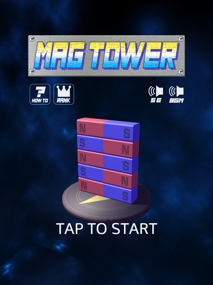 MagTower - 3D Stack Tower Game