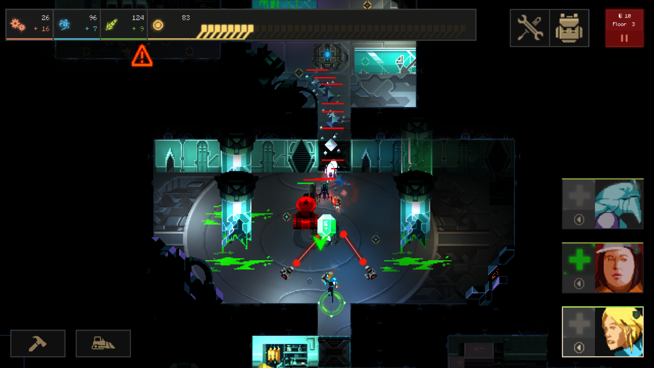 Dungeon of the Endless: Apogee Hack screenshot 5 - iOS game interface