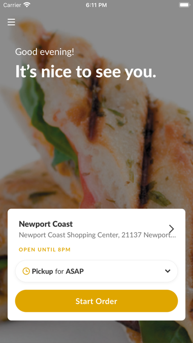 Mustard Cafe: Newport Coast Screenshot