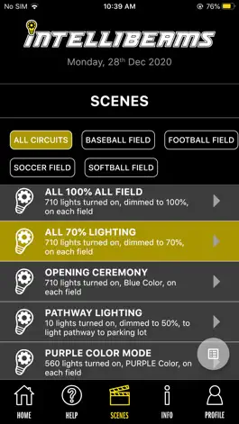 Game screenshot Sportsbeams Lighting hack