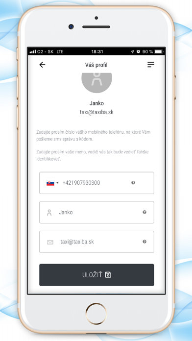 Taxi Bratislava Screenshot