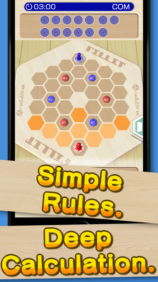 #2. FILLIT the Abstract Strategy (iOS) 来自: radiuthree Co., Ltd