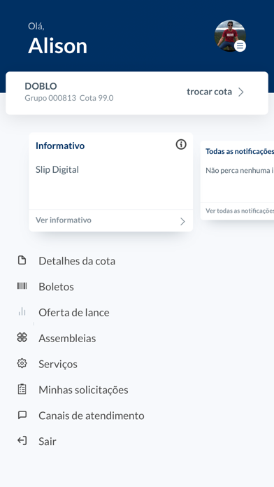 Consórcio Edanbank Screenshot