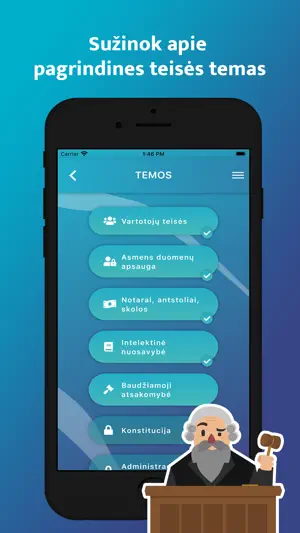 Žinau savo teises screenshot 2